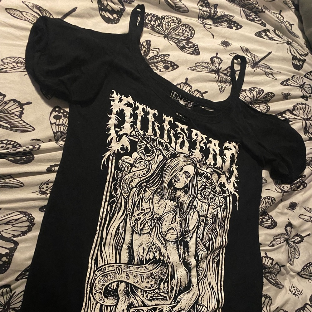 Killstar tshirt dress